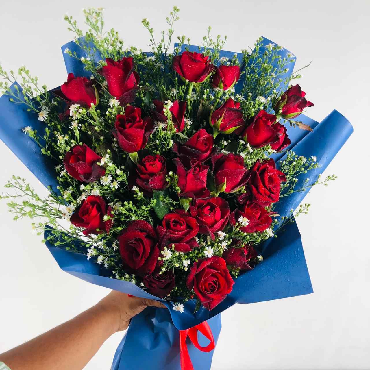 Infinite Azure Cosmic Supremacy - Transcendent Flower Delivery Sri Lanka