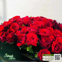 Stunning Grand Premium 75 Red Rose Bouquet