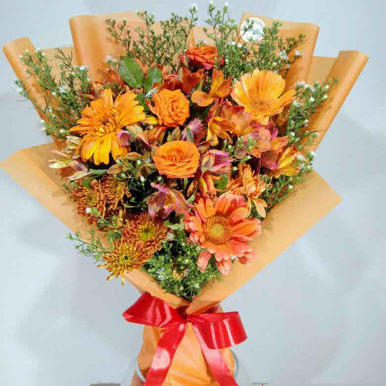 Autumn Harvest Luxury Bouquet - Premium Flower Delivery Sri Lanka
