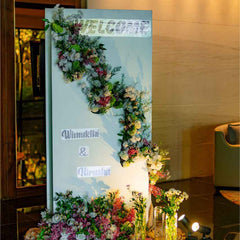 Elite Sakura Wedding Entrance Decoration - Grand Welcome Setup Sri Lanka
