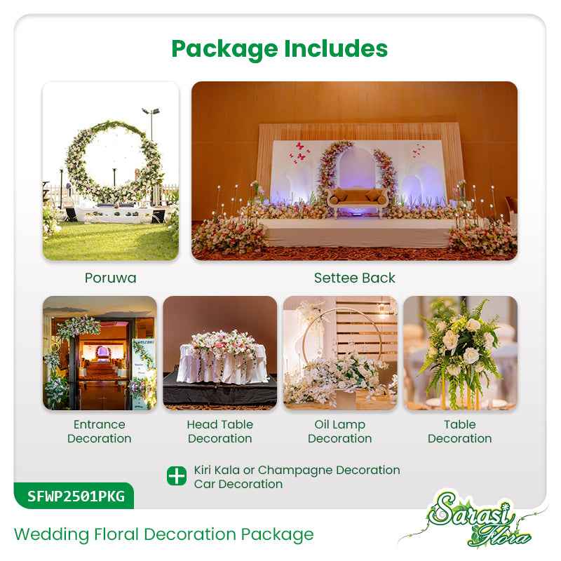 Budget Wedding Decoration Package - Affordable Complete Wedding Decor Sri Lanka