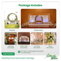 Budget Wedding Decoration Package - Affordable Complete Wedding Decor Sri Lanka