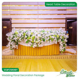 Luxury White Flowers Wedding Decoration Package - Premium Celebration Design