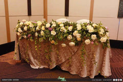 White Flowers Outdoor Wedding Decoration Package - Garden Celebration Specialist