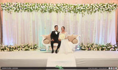 White Flowers Outdoor Wedding Decoration Package - Garden Celebration Specialist