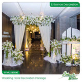 Sakura White Wedding Decoration Package - Japanese Garden Theme