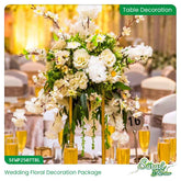 Sakura White Wedding Decoration Package - Japanese Garden Theme