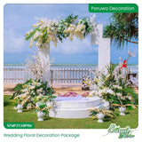 Azure Dreams Wedding Decoration Package - Luxury Beach Wedding Decor Sri Lanka