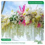 Vibrant Tropicana Bloom Wedding Decoration Package - Colorful Outdoor Wedding Decor Sri Lanka