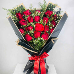 Majestic Crimson Royal Supremacy - Sovereign Flower Delivery Sri Lanka