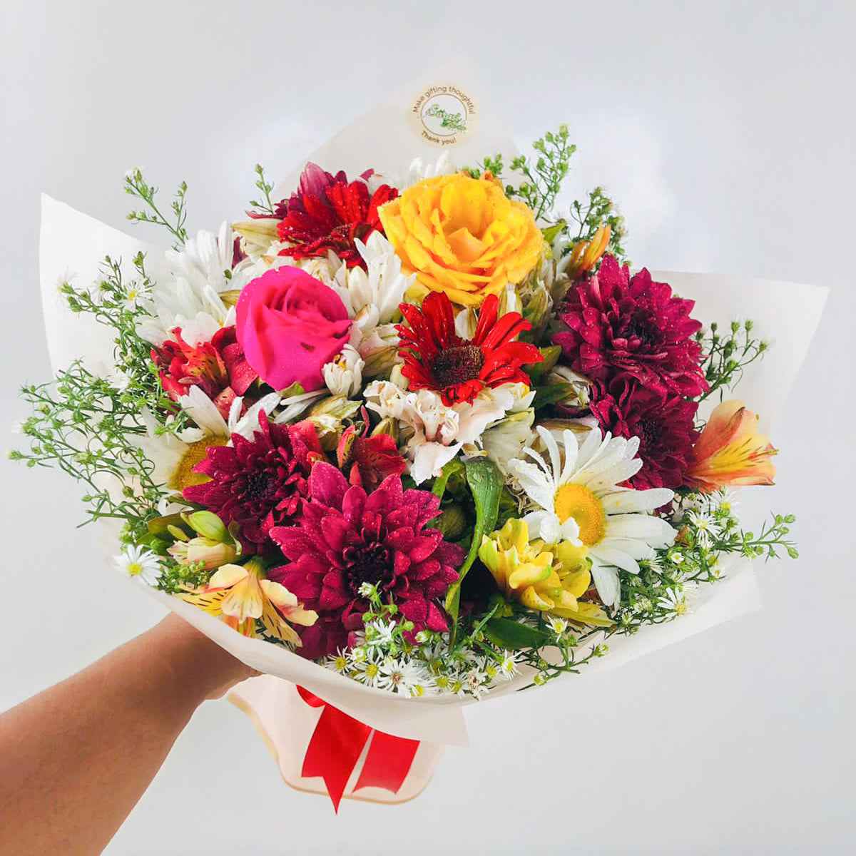 Garden Party Mixed Bouquet - Festive Flower Delivery Sri Lanka