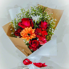 Autumn Warmth Mixed Bouquet - Seasonal Flower Delivery Sri Lanka