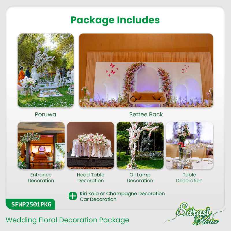 Premium Elite Sakura Wedding Decoration Package
