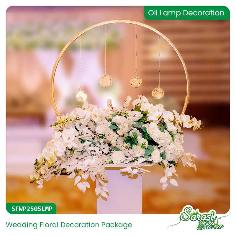 Luxury White Flowers Wedding Decoration Package - Premium Celebration Design