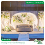 Azure Dreams Wedding Decoration Package - Luxury Beach Wedding Decor Sri Lanka