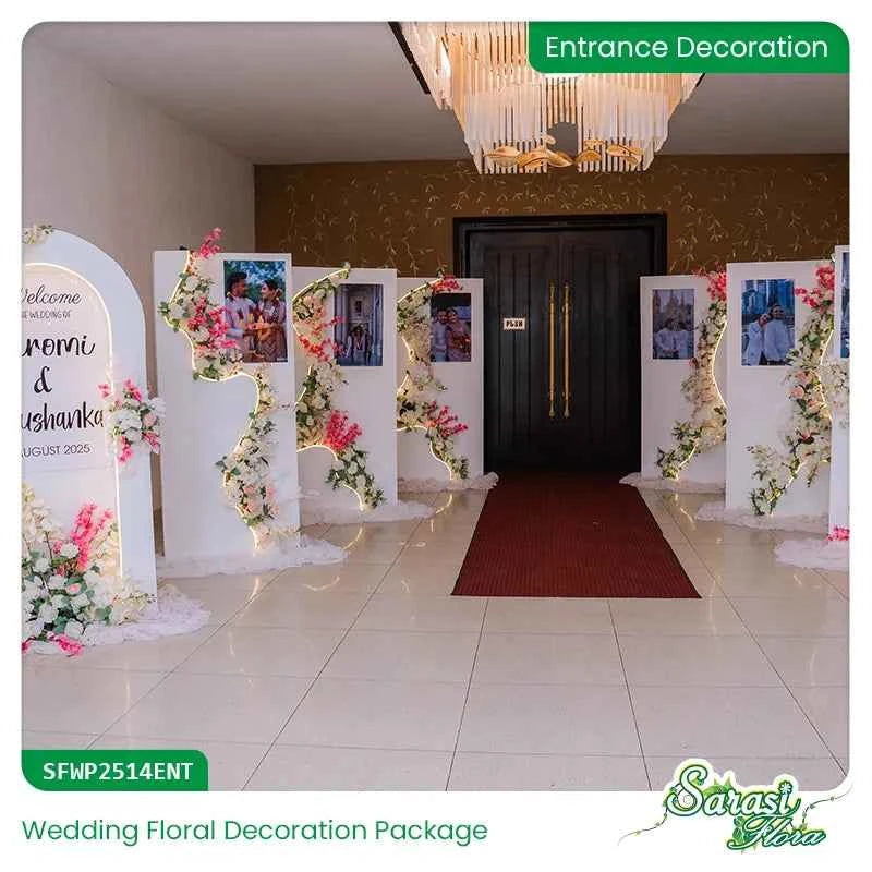 Vibrant Tropicana Bloom Wedding Decoration Package - Colorful Outdoor Wedding Decor Sri Lanka