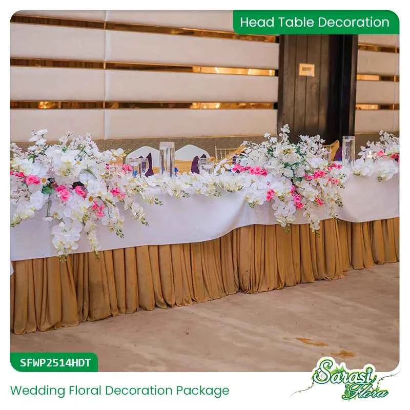 Vibrant Tropicana Bloom Wedding Decoration Package - Colorful Outdoor Wedding Decor Sri Lanka