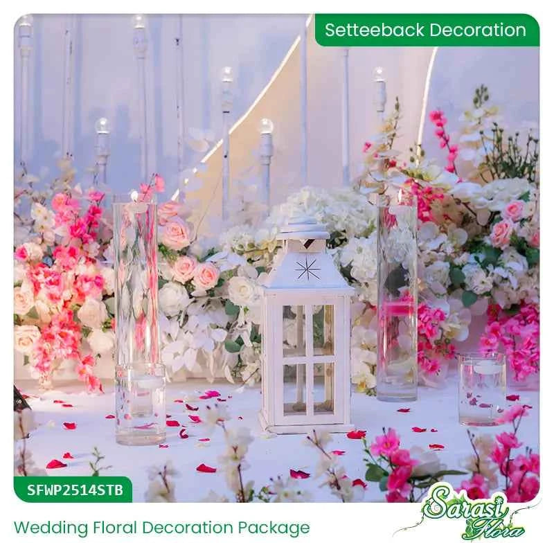 Vibrant Tropicana Bloom Wedding Decoration Package - Colorful Outdoor Wedding Decor Sri Lanka