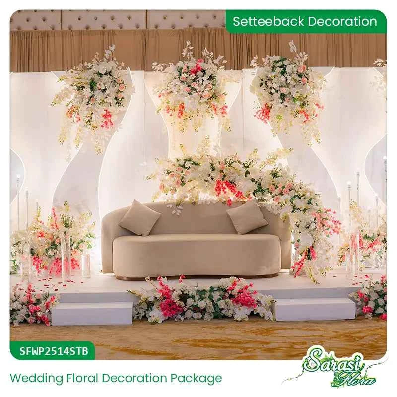 Vibrant Tropicana Bloom Wedding Decoration Package - Colorful Outdoor Wedding Decor Sri Lanka