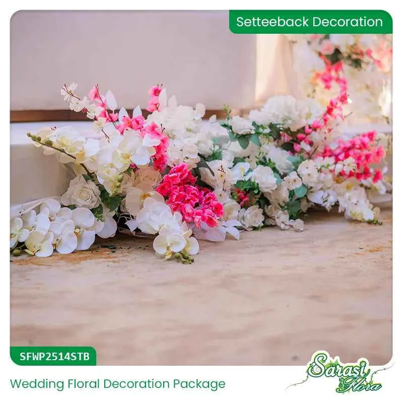 Vibrant Tropicana Bloom Wedding Decoration Package - Colorful Outdoor Wedding Decor Sri Lanka